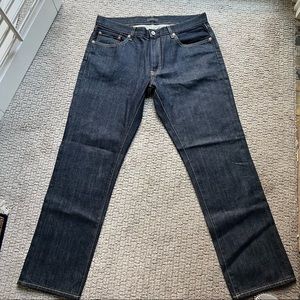 Uniqlo Kaihara Japanese Denim Jeans 36x32